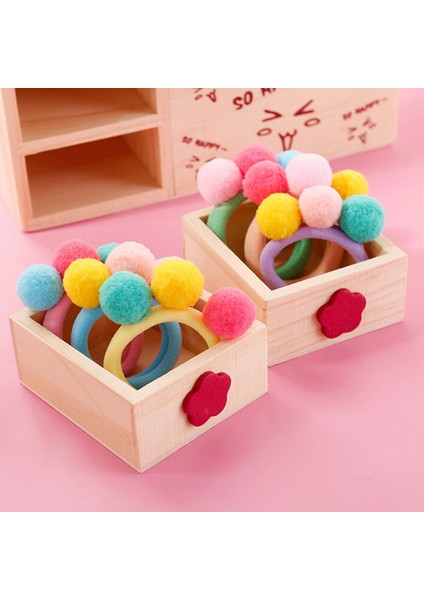 1 Adet Kız Bebek Elastik Saç Halat Topları ile Çocuk Şapkalar Renk Rastgele (Yurt Dışından) fiyatları