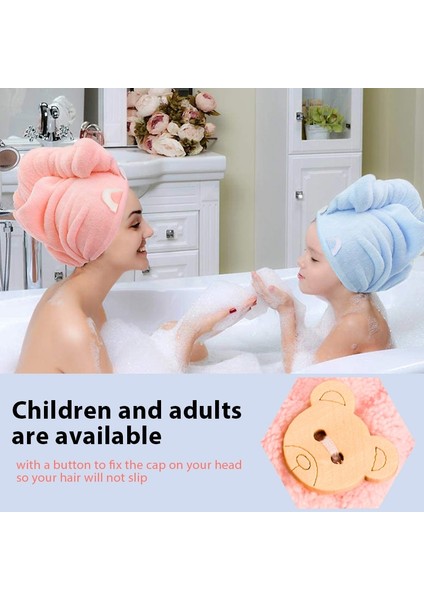 Kedi Kulaklı Saç Kurutma Havlusu Sarımı, Mikrofiber Saç Havlusu Kadın ve Çocuk Kızları Için Çabuk Kuruyan Saçlar, Banyo Duşu Kuru Kafa Türban (Yurt Dışından) fiyatları