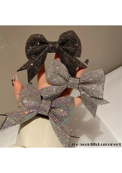 Köpüklü Elmas Yay Düğüm Tokalar Rhinestone Parlak Kelebek Saç Klipleri Parti Takı Saç Aksesuarları (Yurt Dışından) indirimleri