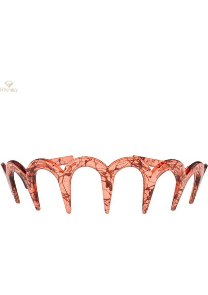 Parça Diş Zig Saç Bandı Dişli Kafa Bandı Alice Band Erkek (Yurt Dışından) fiyatları