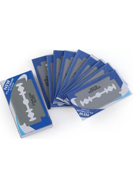 Keskin Paslanmaz Çelik Tıraş Çift Kenar Saç Kesme Erkek Tıraş Bıçağı Sökücü Sakal (Yurt Dışından) fırsatları