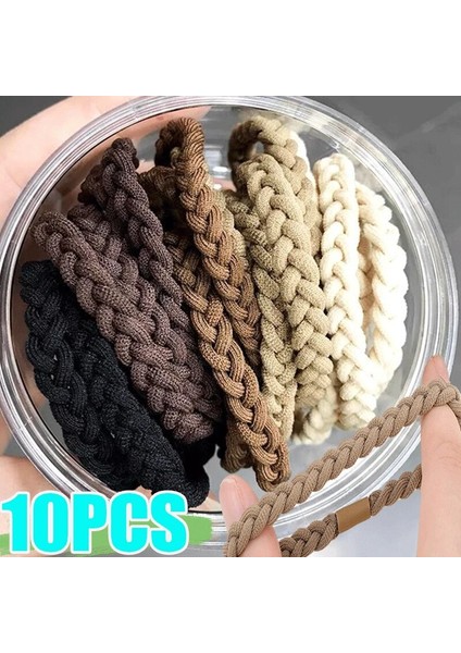 1-10 Adet Yeni Yüksek Elastik Saç Bantları Kadınlar Kızlar Için Twists Hairband Kauçuk Bağları At Kuyruğu Tutucu Scrunchies Çocuk Saç Aksesuarları (Yurt Dışından) fiyatları