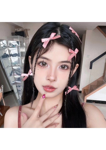 Şerit Yay Saç Tokası Tatlı Ilmek Sevimli Koreli Kızlar Kadın Firkete Moda Tokalarım Güzel Şapkalar Saç Kavrama Bobby Pin (Yurt Dışından) fiyatları