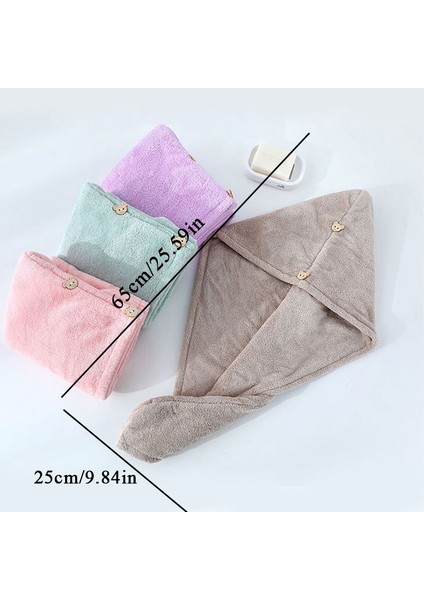 Kadın Mikrofiber Havlu Banyo Türban Saç Kurutma Için Moda Saç Havlusu Banyo Havluları Mikrofiber Havlu Hızlı Kuruyan Saç Havlusu (Yurt Dışından) modelleri