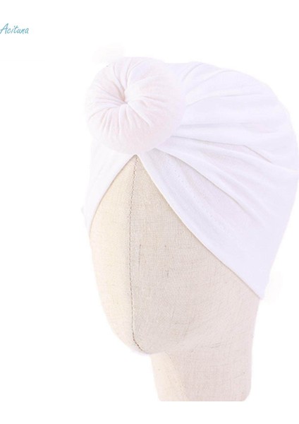 Kız Erkek Kış Için Donut Kafa Sarma Kafa Bandı Pamuk Rüzgar Geçirmez (Yurt Dışından)