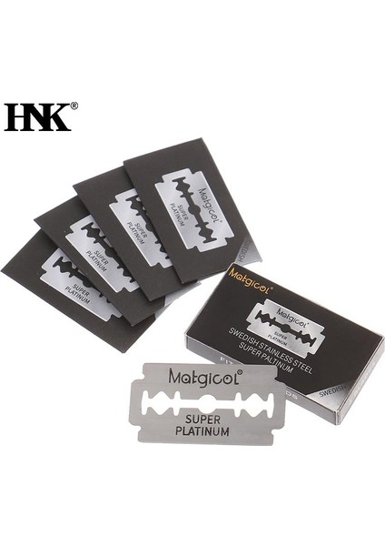 20/50 Adet Paslanmaz Çelik Tıraş Bıçakları Jilet Saç Kesme Keskin Inceltme Tıraş Bıçağı Çift Kenarlı Bıçaklar (Yurt Dışından) indirimleri