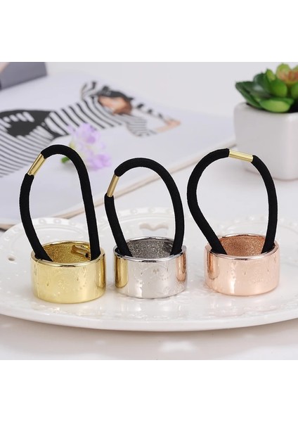 Gotik Yüksek Kaliteli Kadın Metal At Kuyruğu Klip Saç Manşet Wrap Kravat Bandı Saç Yüzükler Halat Elegance Kız Headdress Saç Aksesuarları (Yurt Dışından) fiyatları