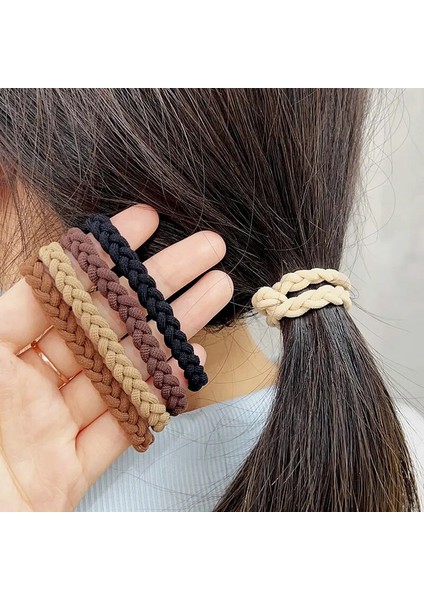 1-10 Adet Yeni Yüksek Elastik Saç Bantları Kadınlar Kızlar Için Twists Hairband Kauçuk Bağları At Kuyruğu Tutucu Scrunchies Çocuk Saç Aksesuarları (Yurt Dışından) modelleri