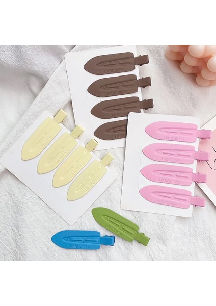 Adet/grup Düz Renk Mat Saç Tokası Kadın Kızlar Tokalar Ins Moda Traceless Yıkama Yüz Klip Şapkalar Kore Saç Aksesuarları (Yurt Dışından) modelleri