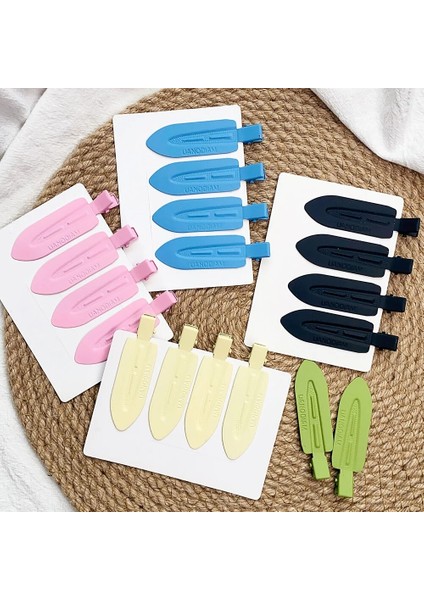 Adet/grup Düz Renk Mat Saç Tokası Kadın Kızlar Tokalar Ins Moda Traceless Yıkama Yüz Klip Şapkalar Kore Saç Aksesuarları (Yurt Dışından) fırsatları