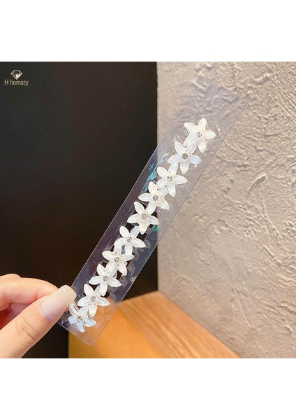 Sevimli Dekoratif Çocuk Düğün Örgü Makinesi Aksesuarları Için Saç Klipleri Klip, Beyaz (Yurt Dışından) fırsatları