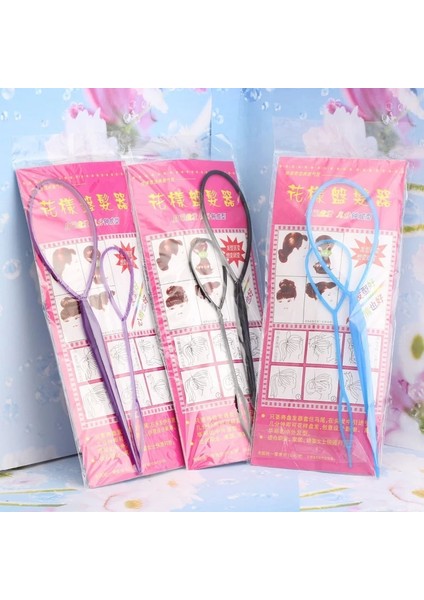 Taşınabilir Desen Çekme Pimi Sihirli Aşınma Saç Tokası Hairband Saç Aksesuarları Kadın Kızlar Plaka Pimleri Şekillendirici Hızlı Çanak (Yurt Dışından) fiyatları