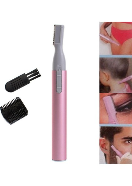 Kaş Düzeltici, Kadınlar Için Hassas Elektrikli Kaş Tıraş Makinesi Yüz Saç Çıkarıcı Tarak ile Burun Için Ağrısız, Yüz Dudak Çene Boyun (Yurt Dışından)