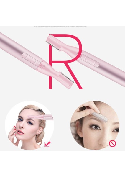 Kaş Düzeltici, Kadınlar Için Hassas Elektrikli Kaş Tıraş Makinesi Yüz Saç Çıkarıcı Tarak ile Burun Için Ağrısız, Yüz Dudak Çene Boyun (Yurt Dışından) modelleri