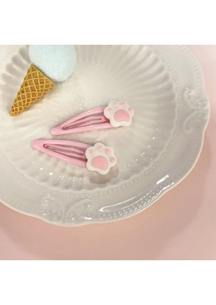 Adet Karikatür Kedi Pençe Şekli Tokalar Sıcak Kızlar Karikatür Kedi Saç Tokası Headdress Y2K Tarzı Karikatür Kedi Pençe Saç Tokası Gençler Için Kız (Yurt Dışından) fiyatları