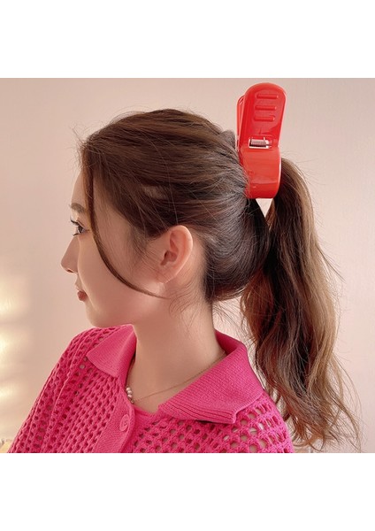 Renkli Sevimli Arrietty Cosplay Köpekbalığı Saç Tokası Yetişkin Çocuk Kırmızı At Kuyruğu Firkete Moda Kore Saç Pençe Şapkalar Aksesuarları Hediye (Yurt Dışından) modelleri