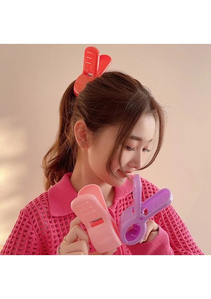 Renkli Sevimli Arrietty Cosplay Köpekbalığı Saç Tokası Yetişkin Çocuk Kırmızı At Kuyruğu Firkete Moda Kore Saç Pençe Şapkalar Aksesuarları Hediye (Yurt Dışından) fırsatları