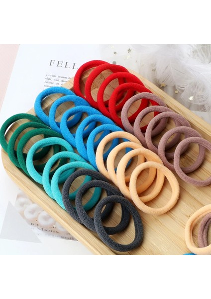 20-200 Adet/takım Kauçuk Saç Bandı Hairbands Saç Aksesuarları Elastik Gerilebilir Scrunchies Kadın Kız Için At Kuyruğu Tutucu Şapkalar (Yurt Dışından) fiyatları