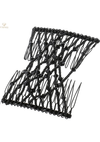 Prettyia 5x Kadın Çift Uçlu Taraklar Klipler Streç Şekillendirme Aracı (Yurt Dışından)