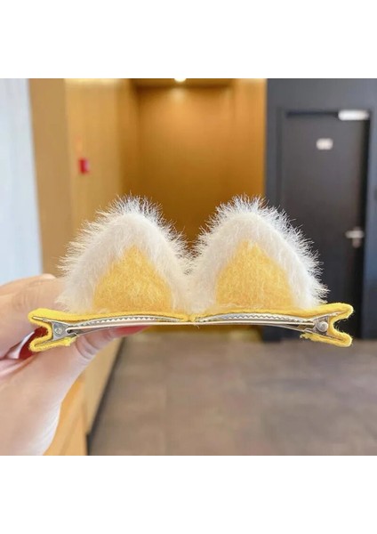 Adet/takım Yeni Sevimli Katı Tavşan Kulaklar Saç Klipleri Bebek Kızlar Için El Yapımı Kawaii Firkete Tokalarım Şapkalar Çocuklar Saç Aksesuarları (Yurt Dışından) fırsatları