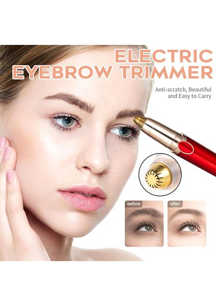 Elektrikli Kaş Düzeltici USB Şarj Edilebilir Göz Kaş Epilatör Kadın Mini Yumuşak Şekillendirici Tıraş Makinesi Ağrısız Jilet Yüz Saç Çıkarıcı (Yurt Dışından) indirimleri