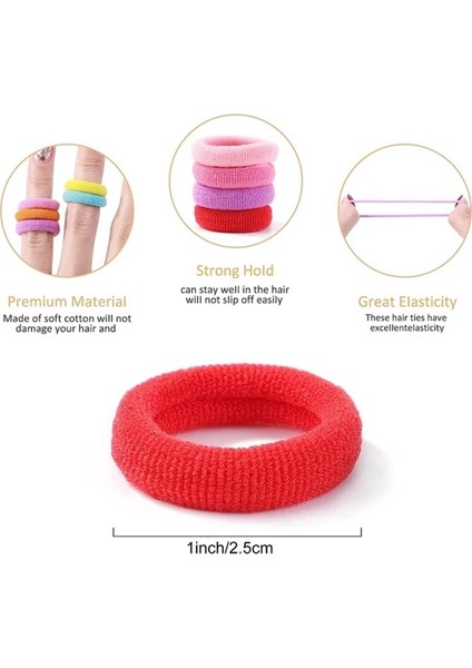 50/100 Adet Çocuk Küçük Saç Bantları Bebek Kız Bantlar Renkli Çocuk Elastik Saç Kravat Naylon Scrunchie Saç Halat Saç Aksesuarları (Yurt Dışından) fiyatları