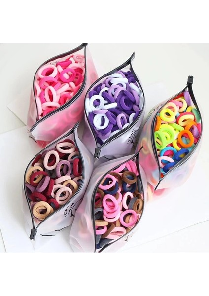 50/100 Adet Çocuk Küçük Saç Bantları Bebek Kız Bantlar Renkli Çocuk Elastik Saç Kravat Naylon Scrunchie Saç Halat Saç Aksesuarları (Yurt Dışından) modelleri