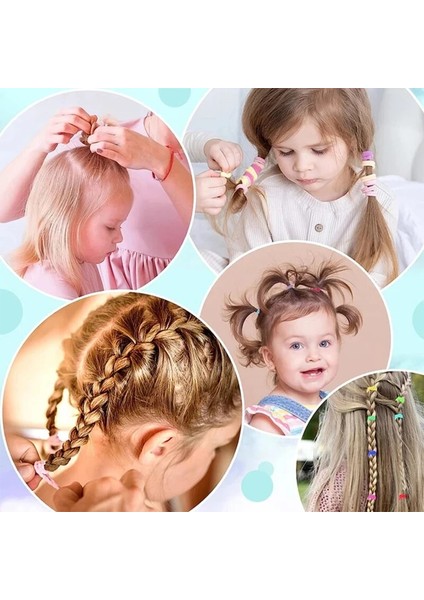 50/100 Adet Çocuk Küçük Saç Bantları Bebek Kız Bantlar Renkli Çocuk Elastik Saç Kravat Naylon Scrunchie Saç Halat Saç Aksesuarları (Yurt Dışından) fırsatları