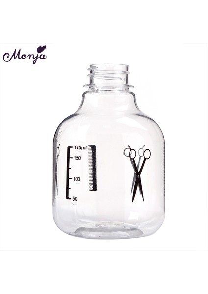 Monja 175 ml Şeffaf Kuaförlük Püskürtücü Yağ Kafa Salon Berber Sprey Şişesi Plastik Saklama Kutusu Çiçek Sulama Kovası Saç Güzellik Aracı (Yurt Dışından) fırsatları