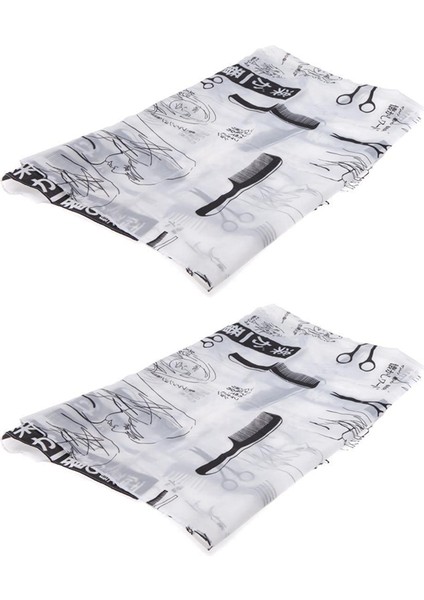 5x Yetişkin Salon Baer Elbisesi Pelerin Kuaförlük Kuaför Saç Kesme Bezi Siyah (Yurt Dışından) fiyatları