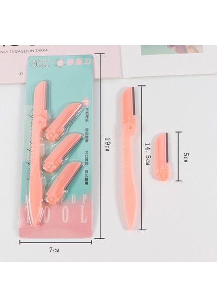 Adet/takım Kaş Şekillendirici Pembe Yüz Kaş Düzeltici Kadın Bakım Tıraş Makinesi Şekillendirme Güvenli Jilet Yüz Saç Çıkarıcı Makas (Yurt Dışından) modelleri