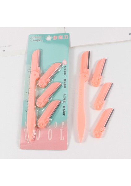 Adet/takım Kaş Şekillendirici Pembe Yüz Kaş Düzeltici Kadın Bakım Tıraş Makinesi Şekillendirme Güvenli Jilet Yüz Saç Çıkarıcı Makas (Yurt Dışından) fırsatları