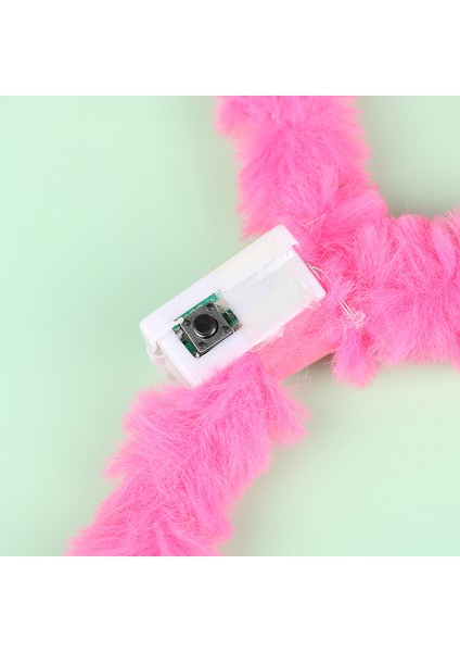 Çocuklar Parti Dekorasyonu Için 10 LED Işıklı Aydınlık Peluş Tavşan Kulakları Şapkalar (Yurt Dışından) fırsatları