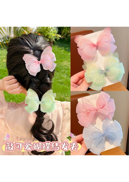 Simüle Kelebek Inci Saç Tokası Kadınlar Için Kız Kelebek Çırpın Kanatları Firkete Tatlı Şapkalar Parti Saç Aksesuarları (Yurt Dışından) indirimleri
