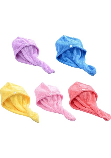 Kadın Hızlı Kuruyan Saç Havlu Kapakları Peluş Saç Çabuk Kuruyan Havlu Şapka Çok Kalın Saç Wrap 3 Dakikada Kurur (Yurt Dışından) modelleri