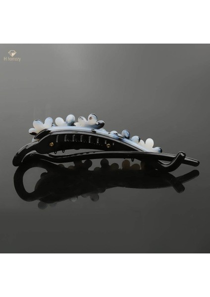 2pcs Vintage Akrilik At Kuyruğu Tutucu Pimleri, Boyut 12.5x3.5 cm (Yurt Dışından) modelleri