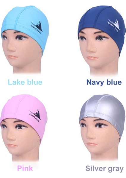 Bayrak Yüzme Kap Erkekler Kadınlar Yetişkinler Elastik Naylon Uzun Saç Banyo Yüzme Havuzu Şapka Banyo Kap Natacion Badmuts Dalış Şapkası (Yurt Dışından) indirimleri