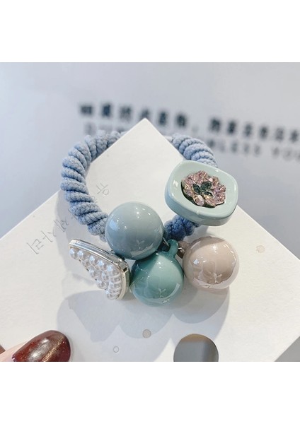 Kadın Scrunchie Saç Bağları At Kuyruğu Tutucu Kafa Bandı Lastik Bantlar Moda Elastik Saç Bantları Saç Halat Saç Aksesuarları (Yurt Dışından)