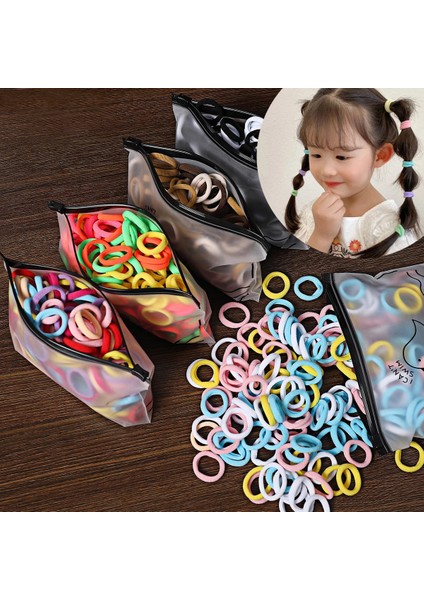 50/100 Adet Saç Bantları Çocuklar Için Renkli Naylon Scrunchie Saç Bağları Lastik Bant Çocuklar Elastik Saç Ligleri Kız Saç Aksesuarları (Yurt Dışından) fiyatları