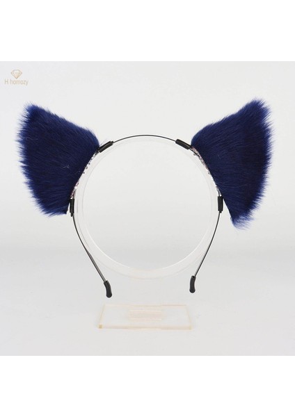 -Kafa Bandı, Saç Bandı, Şapkalar, Sevimli Şapkalar, Hafif, Moda, Parti Için Hayvan, Fotoğraf Aksesuarları, Festival, Yetişkin, , Koyu Mavi (Yurt Dışından) fırsatları