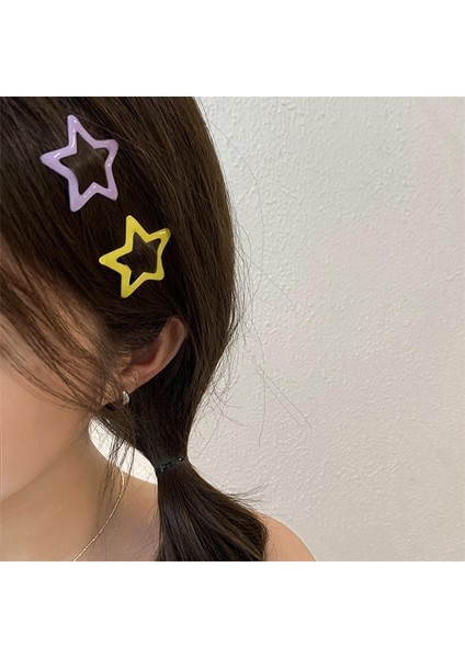 10 Adet Renkli Yıldız Bb Saç Klipleri Y2K Kadın Grils Sevimli Metal Yıldız Firkete Yan Tokalarım Saç Kavrama Şapkalar Saç Aksesuarları Yeni (Yurt Dışından) fiyatları