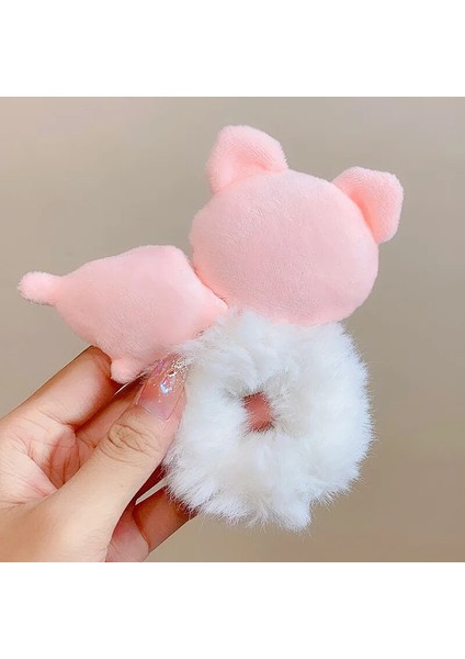 Yeni Kadın Kızlar Sevimli Karikatür Hayvan Saç Bantları Panda Kurbağa Peluş Elastik Lastik Bantlar Şapkalar Çocuklar Saç Aksesuarları Süsler (Yurt Dışından) modelleri