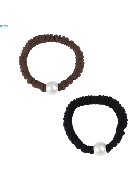 Inci Başlıklı Pratik Saç Aksesuarları Dış Mekan Kadınlar Için Şık Yumuşak Elastik Saç Bantları Kahverengi (Yurt Dışından) indirimleri