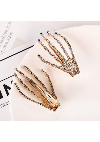 1 Adet Punk Tarzı Kafatası Pençe El Kemik Saç Klipleri Alaşım Tokalar Kafa Bandı Tokalarım (Yurt Dışından) fırsatları