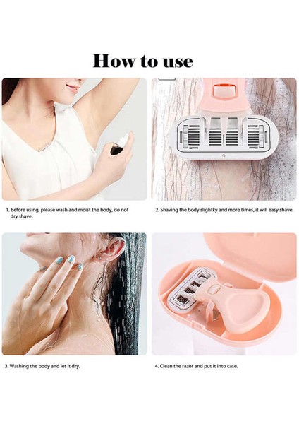 Tıraş Bıçakları Bayanlar Jilet 6 Katmanlı Bıçaklar Manuel Vücut Epilasyon Bıçağı Koltukaltı Saç Bacak Saç Sakal Tıraş Bıçağı (Yurt Dışından) modelleri