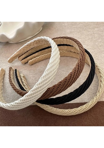 Retro Siyah Beyaz Çerçeve Hairbands Bantlar Kadın Kızlar Için Vintage Çember Parti Gelin Düğün Saç Bantları Aksesuarları (Yurt Dışından) indirimleri