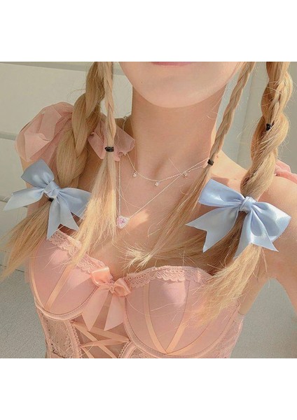 Adet Bez Yay Saç Klipleri Jk Kızlar Tokalarım Sevimli Saç Aksesuarları Çocuklar Siyah Beyaz Kurdele Kadın Tokalar Toka Sıcak (Yurt Dışından) modelleri