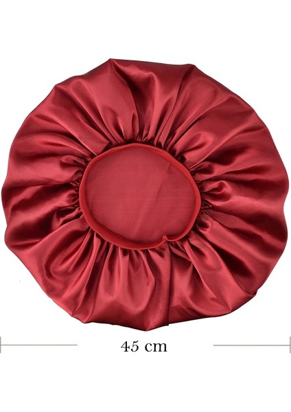 Ipek Saç Bonnet Saten Cheveux Nuit Tek, Çift Katmanlı Ipek Saç Tokası Kadınlar Için Uyku Ayarlamak Golf Sopası Kılıfı Şapka Güzellik Ürünleri (Yurt Dışından) indirimleri