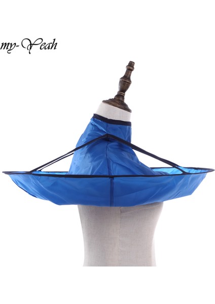 Myyeah Hild Katlanabilir Saç Kesimi Pelerin Su Geçirmez Saç Şemsiye Kuaför Pelerin Tıraş Wrap Berber Pro Salon Şekillendirici Aracı-Mavi (Yurt Dışından)