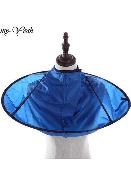 Myyeah Hild Katlanabilir Saç Kesimi Pelerin Su Geçirmez Saç Şemsiye Kuaför Pelerin Tıraş Wrap Berber Pro Salon Şekillendirici Aracı-Mavi (Yurt Dışından) fiyatları